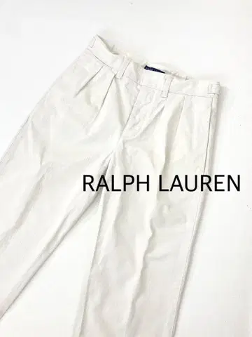 Ralph Lauren 화이트 치노 팬츠