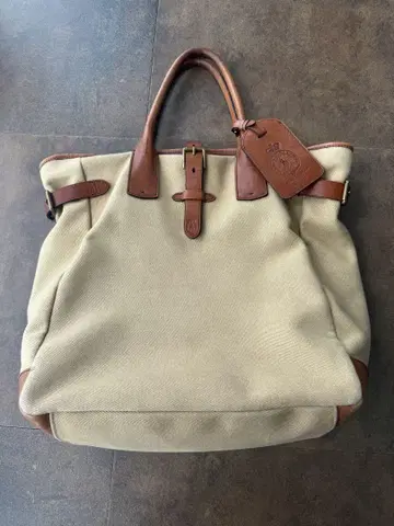 POLO RALPH LAUREN 토트백 사파리 가죽