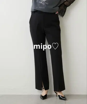 [미사용 새상품 택 포함] 윔 가젯 프론트 슬릿 팬츠