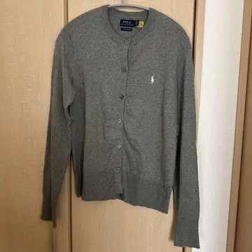 Polo Ralph Lauren Pima Cotton 가디건 그레이
