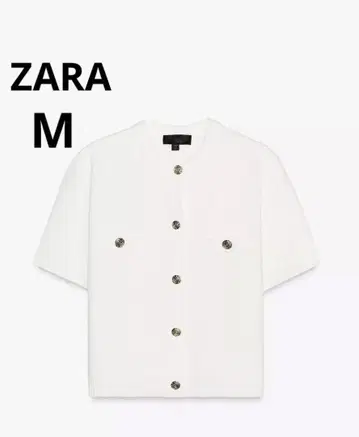 ZARA 자라 숏 슬리브 니트 가디건