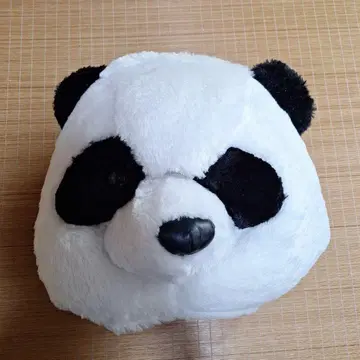 팬더 얼굴 봉제 인형