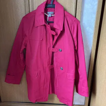 Eddie Bauer 빨간색 트렌치코트 WOMEN'S PS