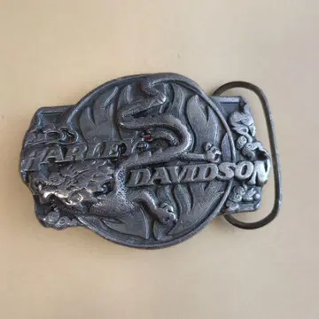Harley Davidson 드래곤 뱀 장식 벨트 버클