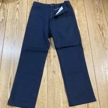 네이비 스트레이트 슬랙스 랭글러 70s made in USA