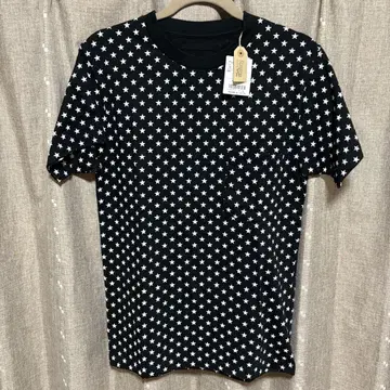 y062910 러그스맥레거 티셔츠 별 블랙 XS