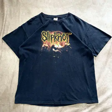 00년대 Slipknot 2005 티셔츠 밴드 티셔츠 슬립낫 XL