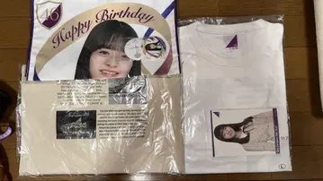 노기자카46 카나카와 사야 생탄 기념 굿즈 토트백 T셔츠 미개봉 3세트