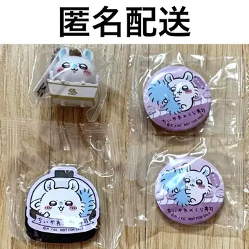 치이카와 쿠라스시 콜라보 피규어, 캔뱃지, 마그넷 시트 4종 세트