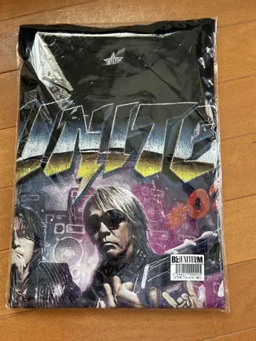 B'z UNITE #02 콜라보 티셔츠 M 사이즈