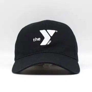 the YMCA 기독교 청년회 자수 캡 구제 의류 종교 블랙