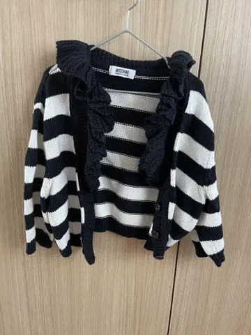 MOSCHINO CHEAP AND CHIC 스트라이프 가디건