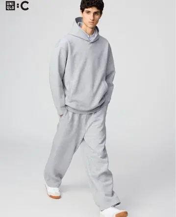 유니클로 UNIQLO C 스웨트 팬츠 M 그레이