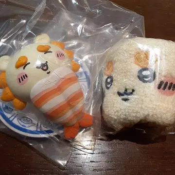 치이카와 (먼작귀) 스시 피규어 시사 키디랜드 새우 가샤폰 파우치 포함