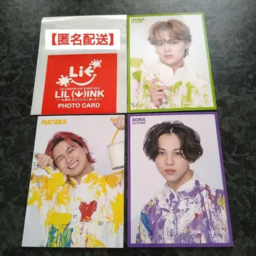 [익명 배송] LIL LEAGUE LIL WINK 포토 카드 연하조 세트