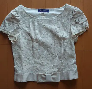 M's Gracy 아이보리 레이스 상의 38