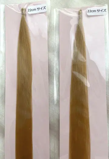 리틀 팩토리 익스텐션 스트레이트 22cm 인형용 허니 블론드