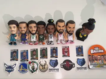 NBA 농구 피규어 8개 세트 NBA BALLERS