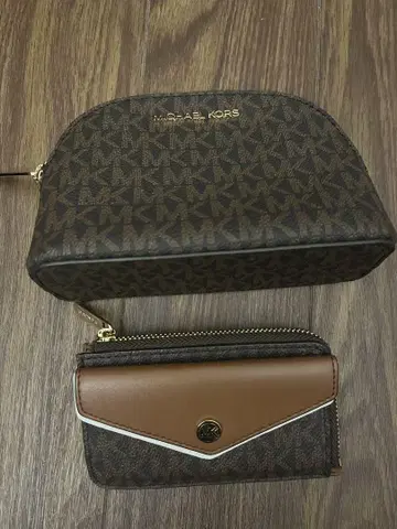 새상품 MICHAEL KORS 코인 케이스 동전 지갑 미니 파우치 2점