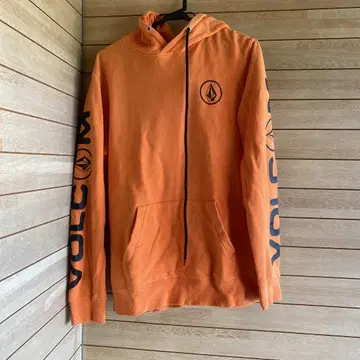 S629.9 VOLCOM 오렌지 후드 부착 후드티