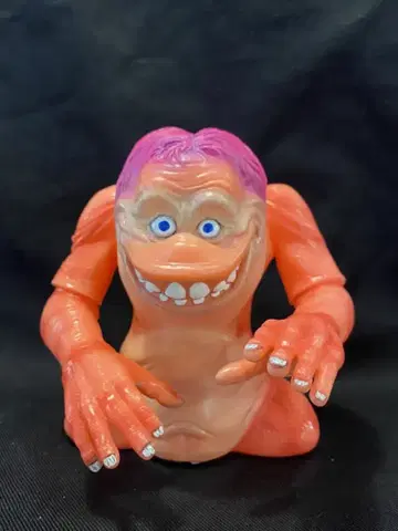 MS TOYS JAPAN 소프트 비닐 팝 몬스터 테케테케 축광 핑크 성형