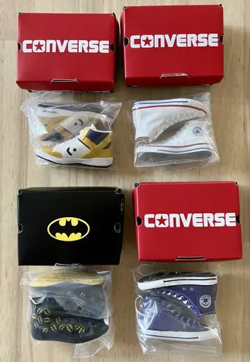CONVERSE 미니 피규어 컬렉션 가챠 4종 세트