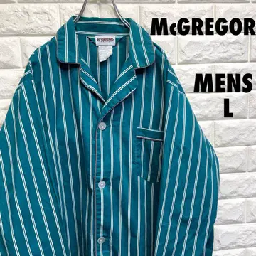 McGREGOR 맥레거 긴팔 파자마 셔츠 L 사이즈