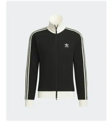 adidas 집업 자켓 XL 블랙/화이트