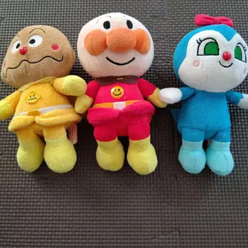 호빵맨 봉제 인형 세트