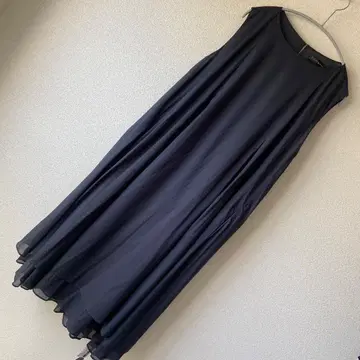 택 포함 DAMA collection 슬리브리스 원피스 블랙 13호