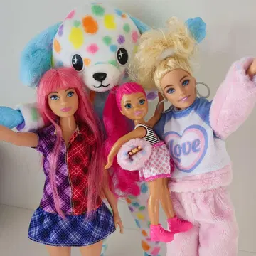 [Barbie] 키구루미 바비 인형 외 4체 세트