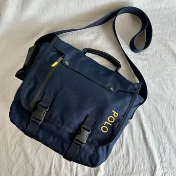 [새상품급] RL POLO 네이비 폴로 랄프 로렌 메신저 백