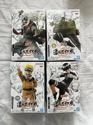 NARUTO 조형 닌계대전 나루토 지라이야 카카시 락 Lee 피규어