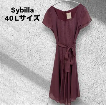 Sybilla 여성용 롱 원피스 슬리브리스 40 L 사이즈