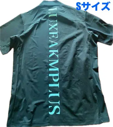 새상품 LUXEAKMPLUS 골프 모크넥 반팔 백 로고