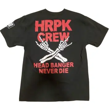 맥시멈 더 호르몬 배고픈 CREW 티셔츠 XL 블랙
