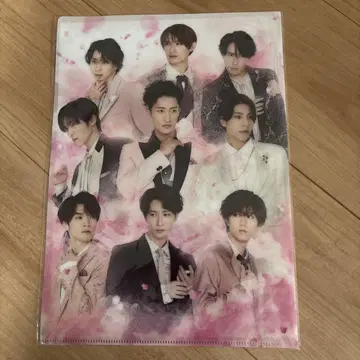 아이돌 클리어 파일 A4 사이즈 9명