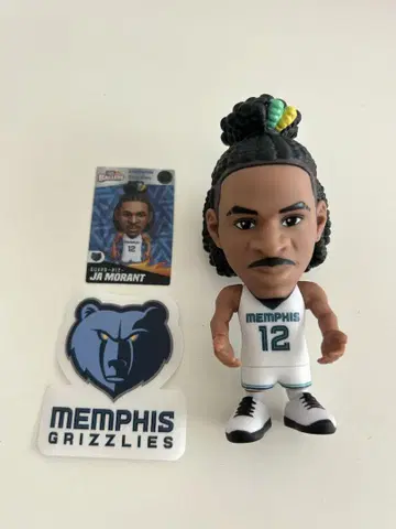 NBA Ballers JA MORANT 피규어 & 스티커 세트
