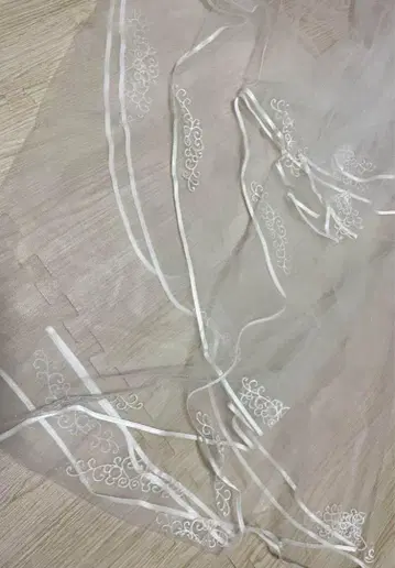 디즈니 웨딩 베일 앰버서더 호텔 롱 베일 디즈니