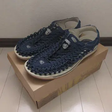 KEEN 클로그 샌들 네이비