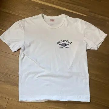 THE FLAT HEAD 티셔츠 사이즈 42 화이트