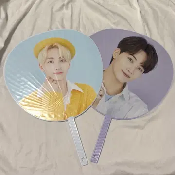 세븐틴 정한 부채 2개