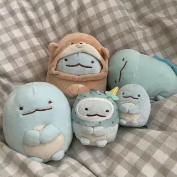 스미코구라시 토카게 봉제 인형 & 키링 세트