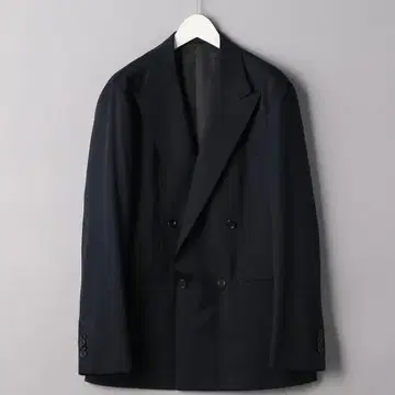 정가 4.6 2XL UNITED ARROWS 테일러드 자켓 더블 네이비