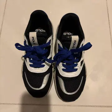 폴로 랄프 로렌 스니커즈 네이비 22.5cm 정도