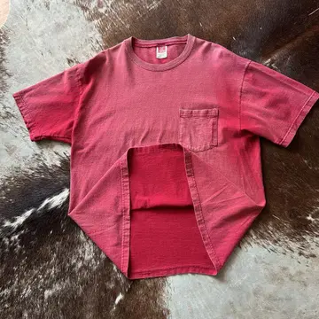 90's Hanes USA제 포켓 티셔츠 페