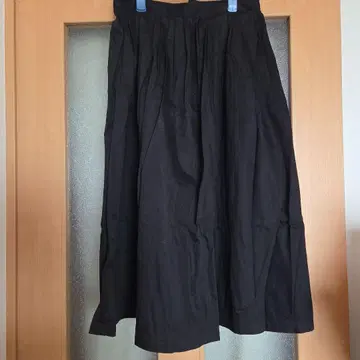 유니클로 데님 개더 스커트