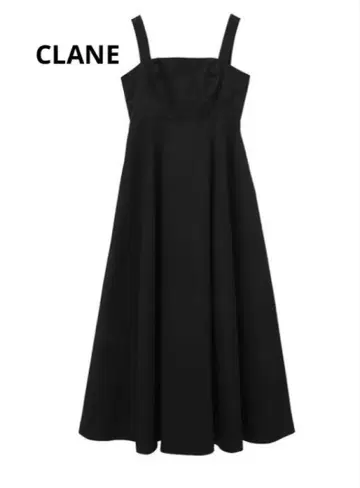 CLANE SQUARE BARE FLARE ONEPIECE 원피스