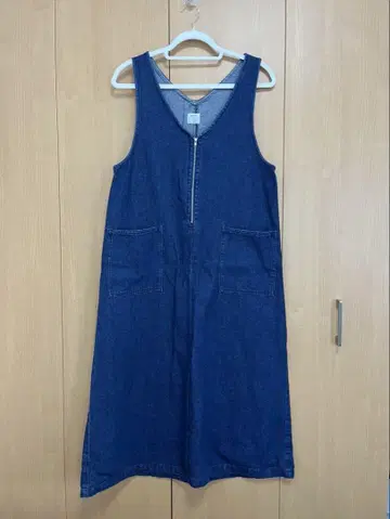 coen V넥 데님 잔스카