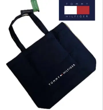 TOMMY HILFIGER 네이비 에코백 타미힐피거 토트백 네이비 컬러
